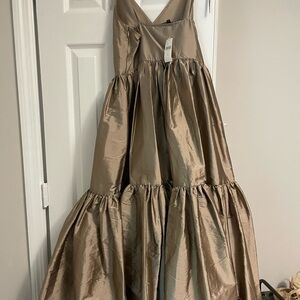 Anthropologie Tiered V-Neck Maxi Dress Size XS - NWT